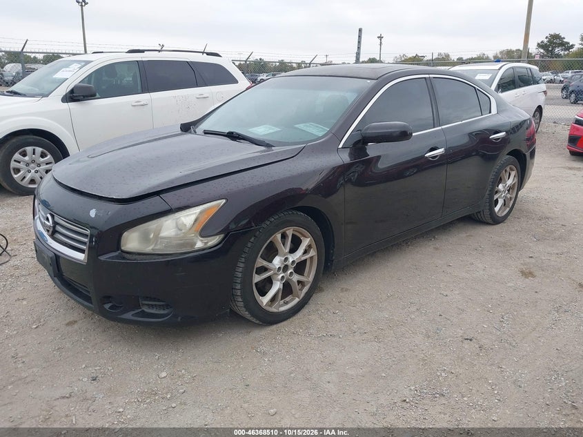 Vin: 1n4aa5ap0cc814412, lot: 46868843, nissan maxima 3.5 s 20122