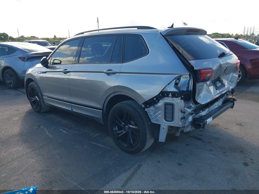 Vin: 3vvcb7ax6rm033673, lot: 46868876, volkswagen tiguan 2.0t se r-line black 20243
