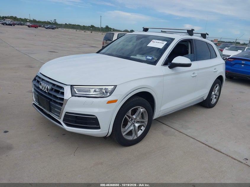 Vin: wa1anafy0k2071886, lot: 46868883, audi q5 45 premium 20192