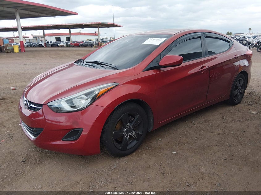 Vin: kmhdh4ae0bu173665, lot: 46868932, hyundai elantra gls (ulsan plant) 20112