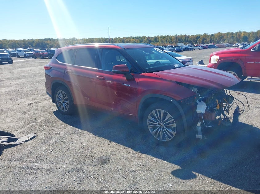2021 Toyota Highlander, фото с аукциона 1