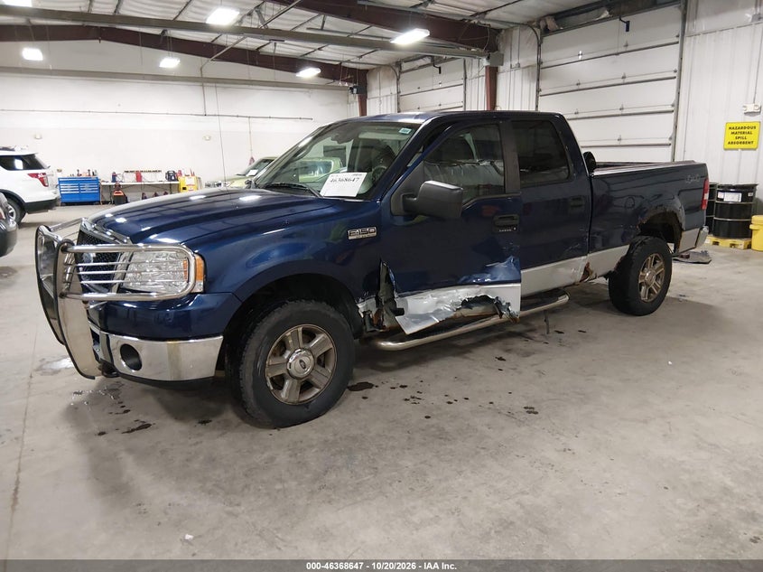 2007 Ford F-150 Fx4/Lariat/Xlt, Left Side, IAAI, VIN 1FTPW14VX7FA84912 — photo 2