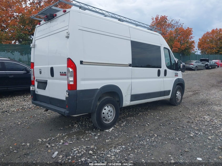 2017 RAM PROMASTER 1500 HIGH ROOF 136 WB · Фото 4