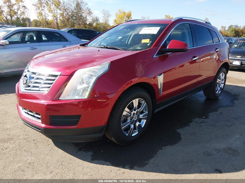 2015 Cadillac Srx Luxury Collection, Right Rear, IAAI, VIN 3GYFNEE34FS630515 — photo 2