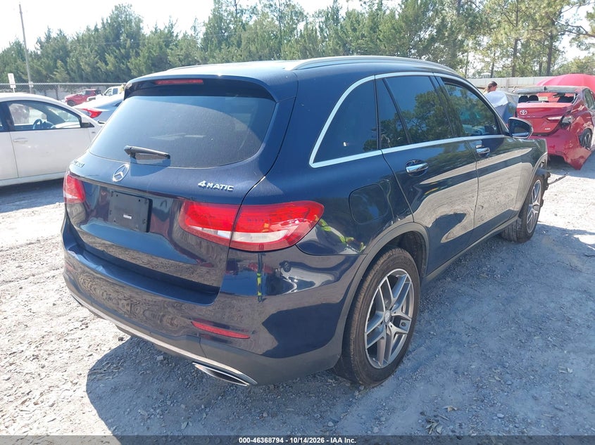 Vin: wdc0g4kb7gf062935, lot: 46869127, mercedes-benz glc 300 4matic 20164