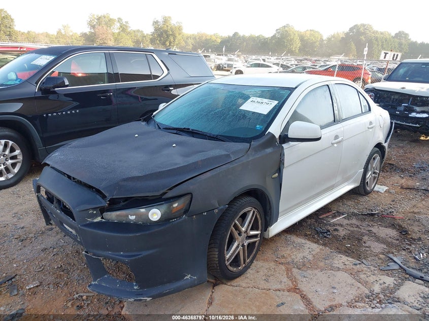 2012 Mitsubishi Lancer Es, Front & Rear, IAAI, VIN JA32U2FU2CU015646 — photo 2