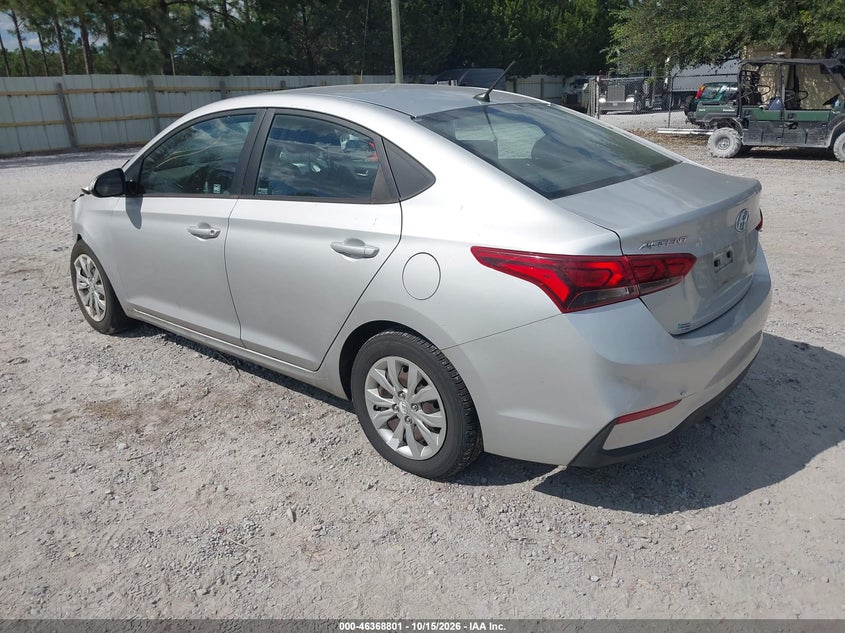 Vin: 3kpc24a66me129441, lot: 46869134, hyundai accent se 20213