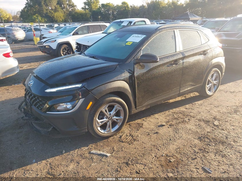2023 Hyundai Kona Sel, Front End, IAAI, VIN KM8K62AB7PU045258 — photo 2