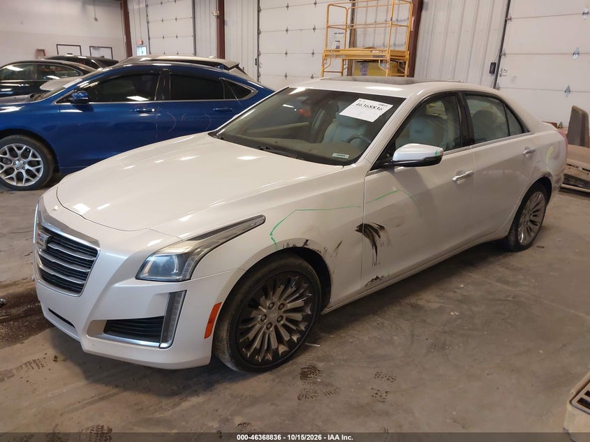 Vin: 1g6ax5sx9f0130541, lot: 46869169, cadillac cts luxury awd 20152