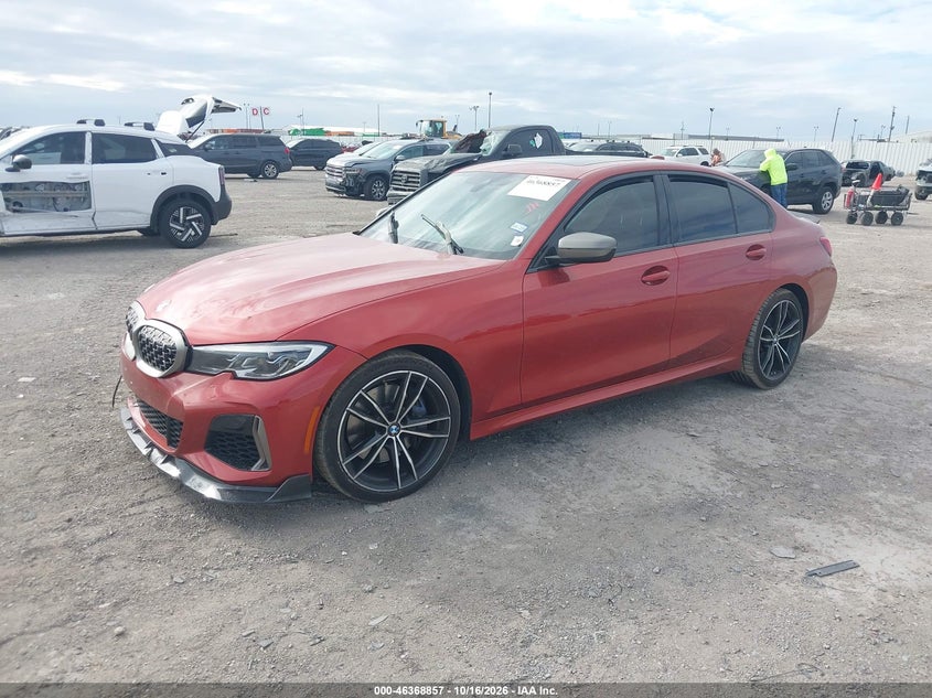 Vin: 3mw5u9j01m8b61656, lot: 46869190, bmw m340i m340i xdrive 20212