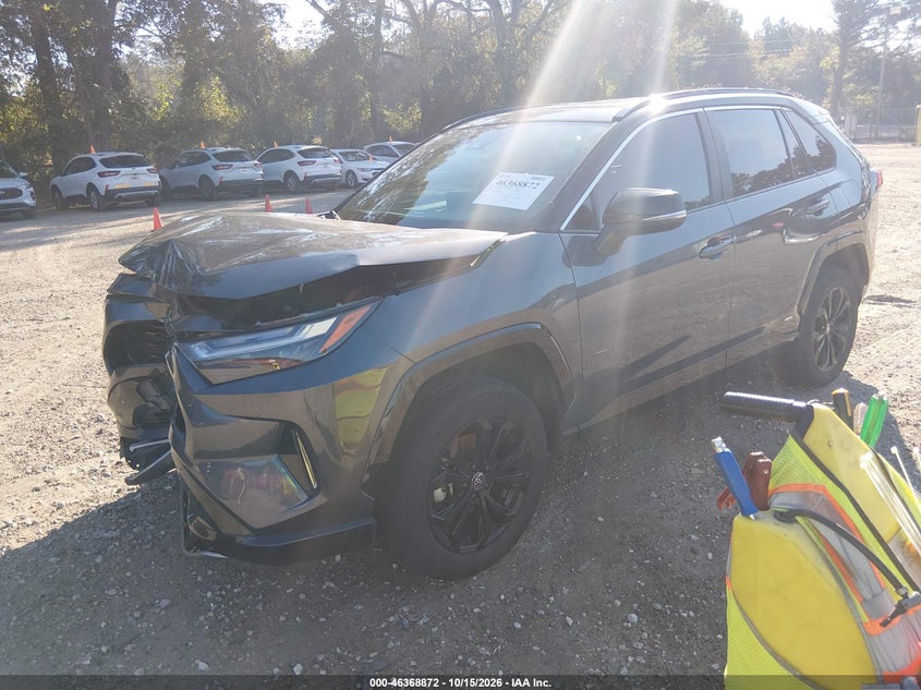 2023 Toyota Rav4 Hybrid Xse, Front End, IAAI, VIN 2T3E6RFV1PW042033 — photo 2