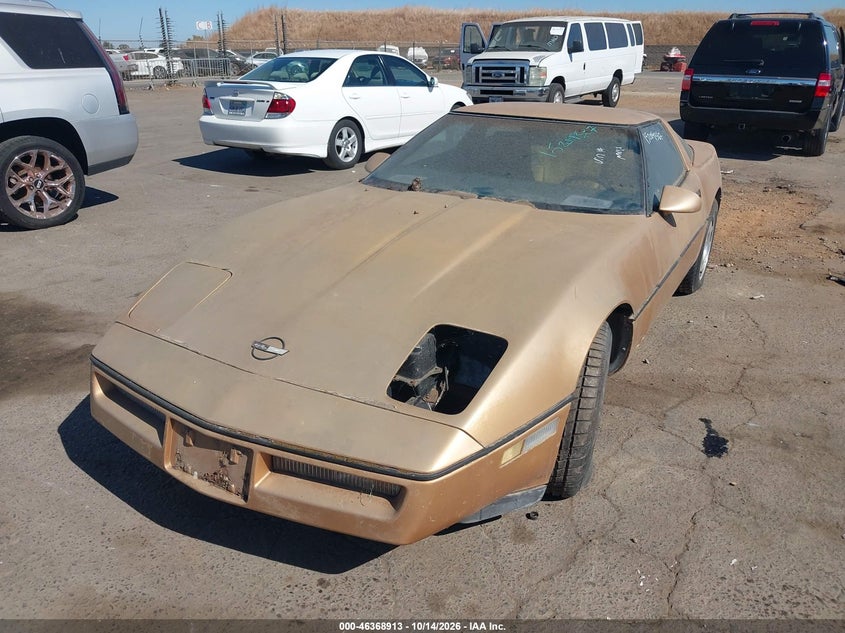 CHEVROLET CORVETTE 1984 VIN 1G1AY0784E5107287