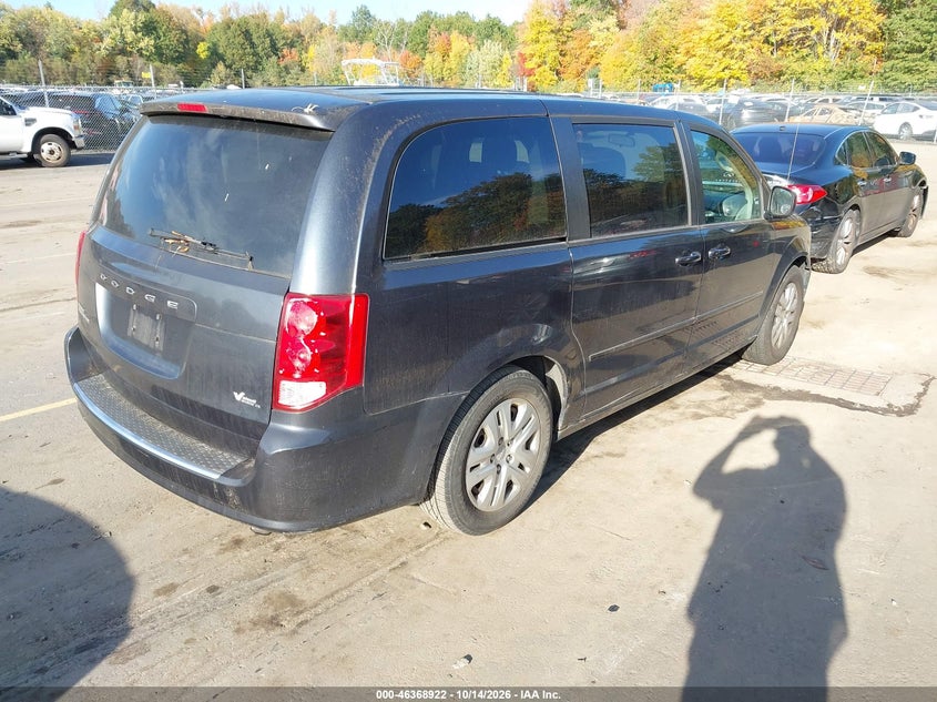 Vin: 2c4rdgbg2er376551, lot: 46869255, dodge grand caravan se 20144