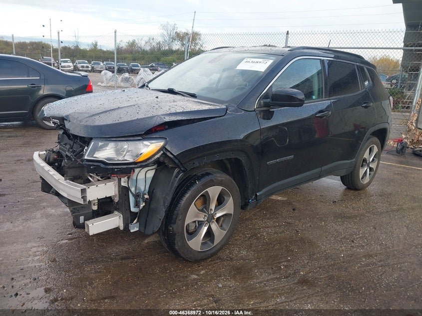 Vin: 3c4njdbb8lt252062, lot: 46869305, jeep compass latitude 4x4 20202