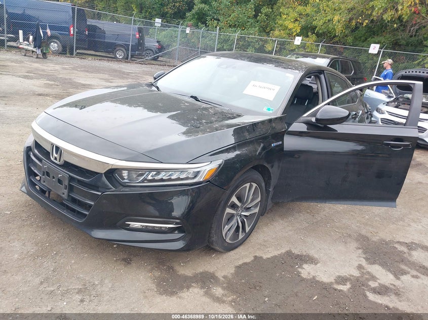 2018 Honda Accord Hybrid Ex, Неизвестно, IAAI, VIN 1HGCV3F49JA010646 — фото 2