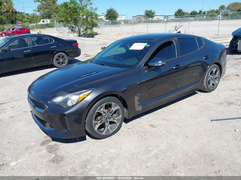 Vin: knae15la4l6084164, lot: 46869324, kia stinger gt-line 20202