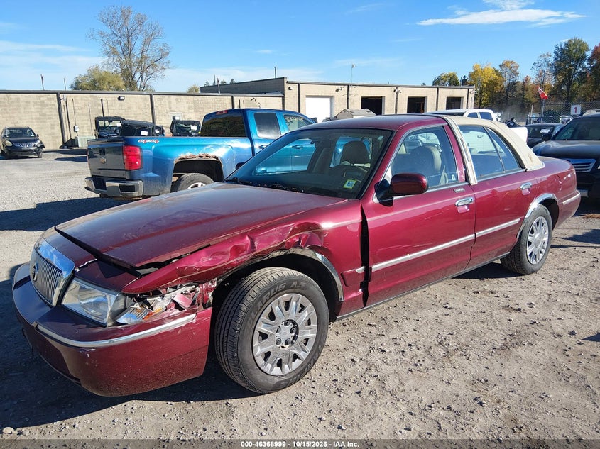 MERCURY GRAND MARQUIS 2005 VIN 2MEFM74WX5X603759