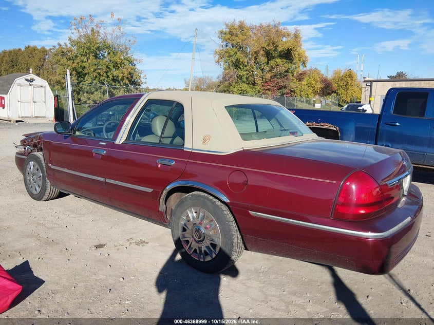 MERCURY GRAND MARQUIS 2005 VIN 2MEFM74WX5X603759