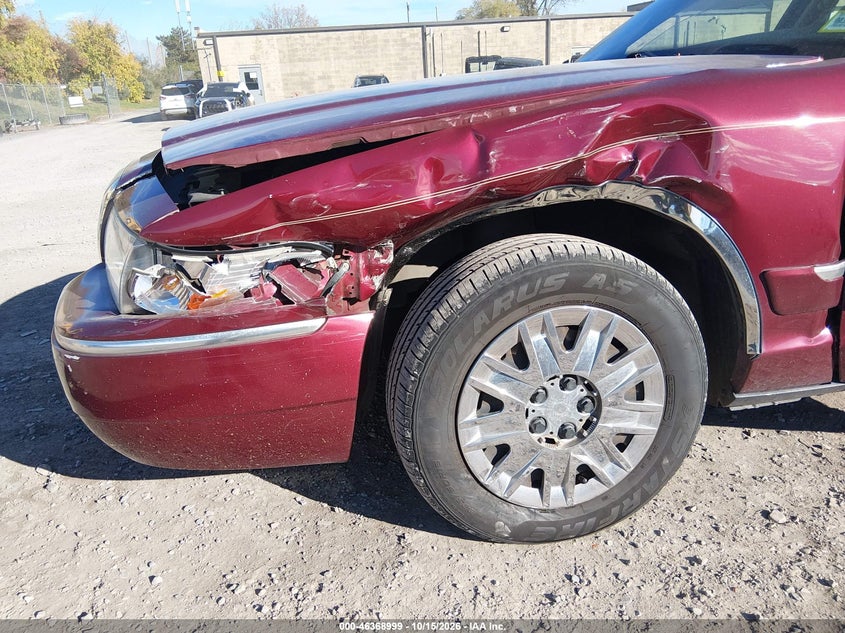MERCURY GRAND MARQUIS 2005 VIN 2MEFM74WX5X603759