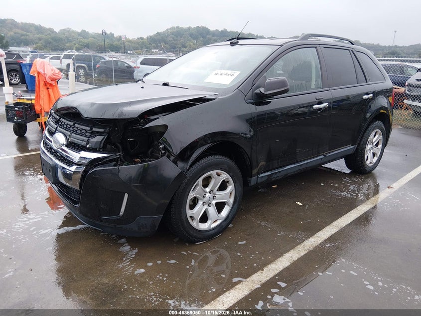 2011 Ford Edge Sel, Удар спереди, IAAI, VIN 2FMDK4JC6BBB63857 — фото 2
