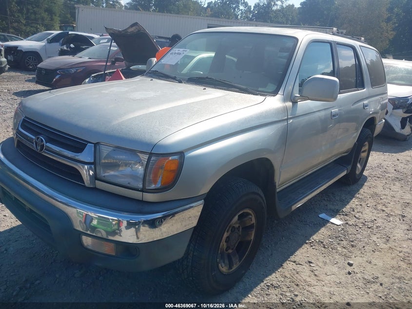 2002 Toyota 4Runner Sr5 V6, Неизвестно, IAAI, VIN JT3HN86R729074804 — фото 2
