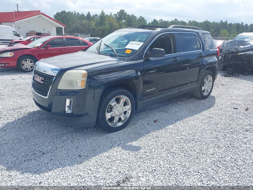 2012 GMC Terrain Sle-2, Стихия, IAAI, VIN 2GKFLTE52C6215743 — фото 2