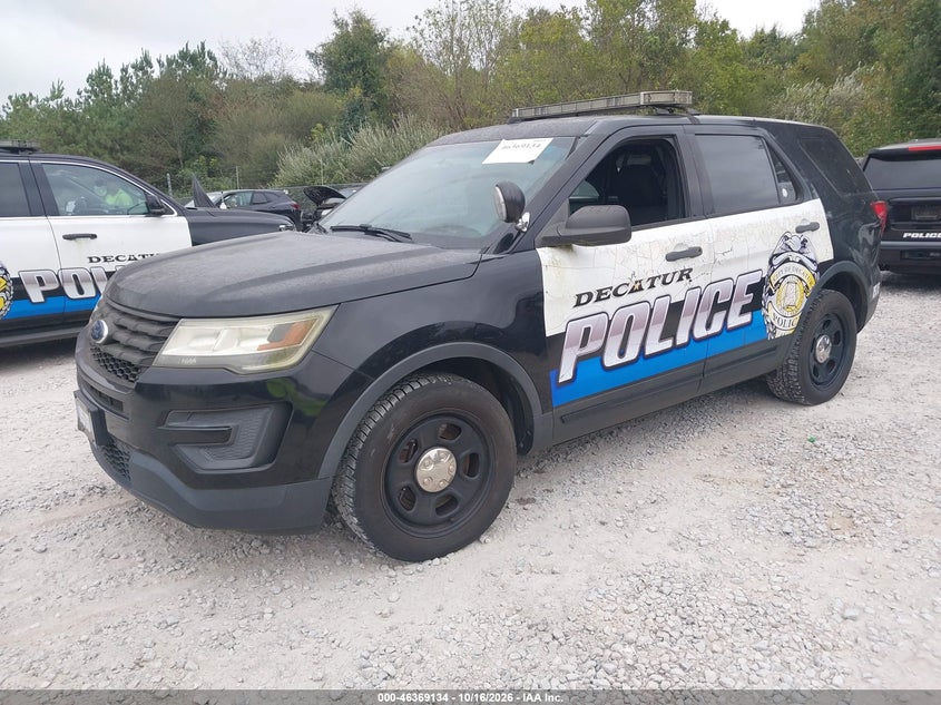 Vin: 1fm5k8ar4ggd04988, lot: 46869467, ford utility police interceptor 20162