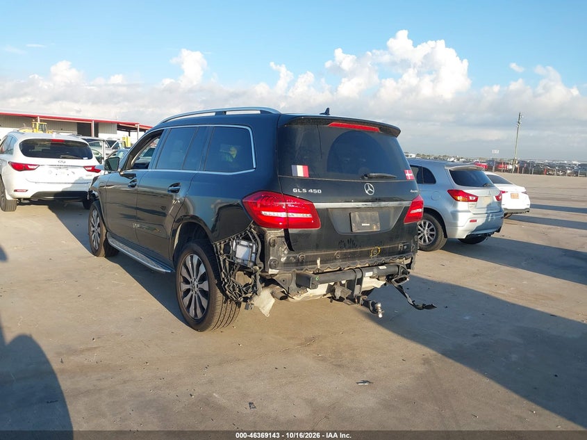 Vin: 4jgdf6ee0kb232723, lot: 46869476, mercedes-benz gls 450 4matic 20193