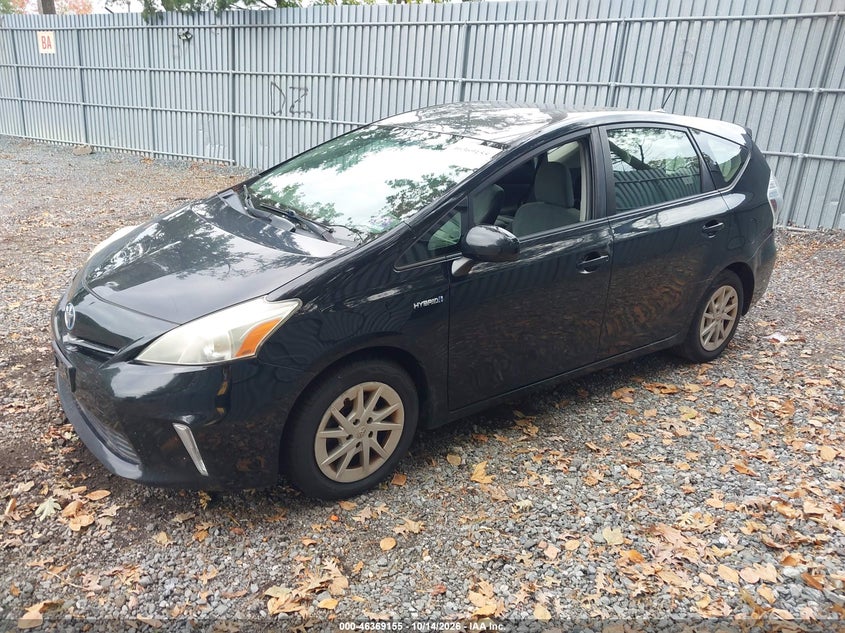 2012 Toyota Prius V Three, Обычный износ, IAAI, VIN JTDZN3EU0C3124536 — фото 2
