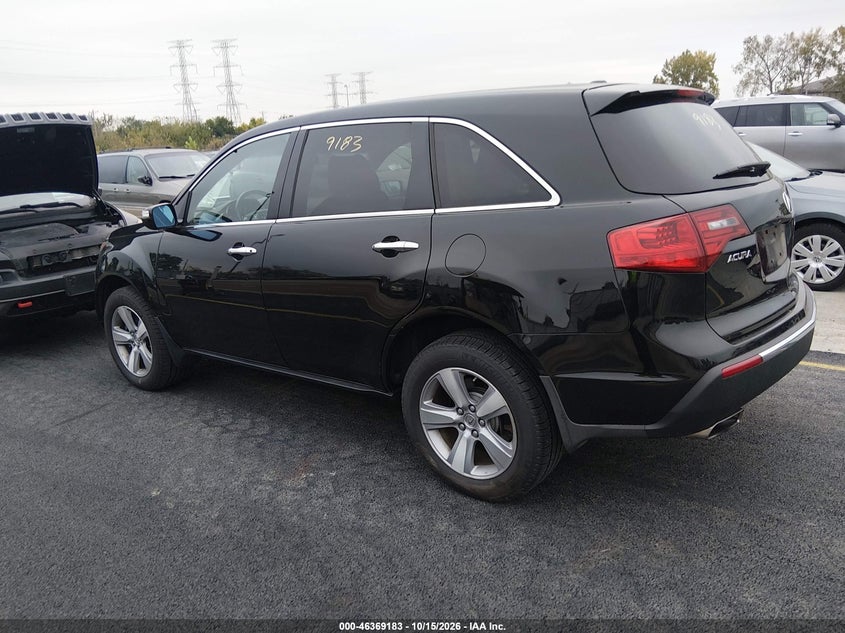 Vin: 2hnyd2h42bh537035, lot: 46869516, acura mdx technology package 20113