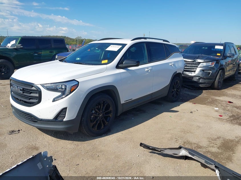 Vin: 3gkalmev5ll337444, lot: 46869578, gmc terrain fwd sle 20202