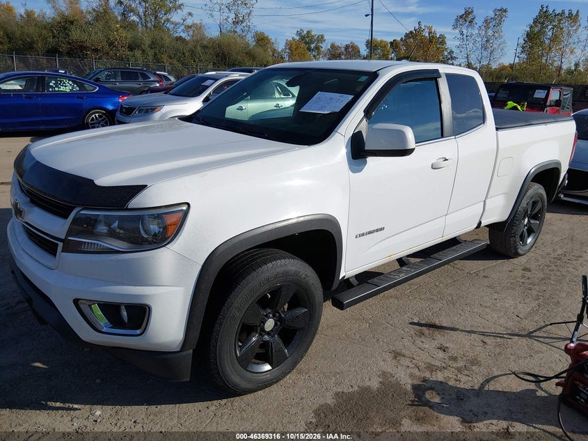 Vin: 1gchsbea5f1266711, lot: 46869649, chevrolet colorado lt 20152