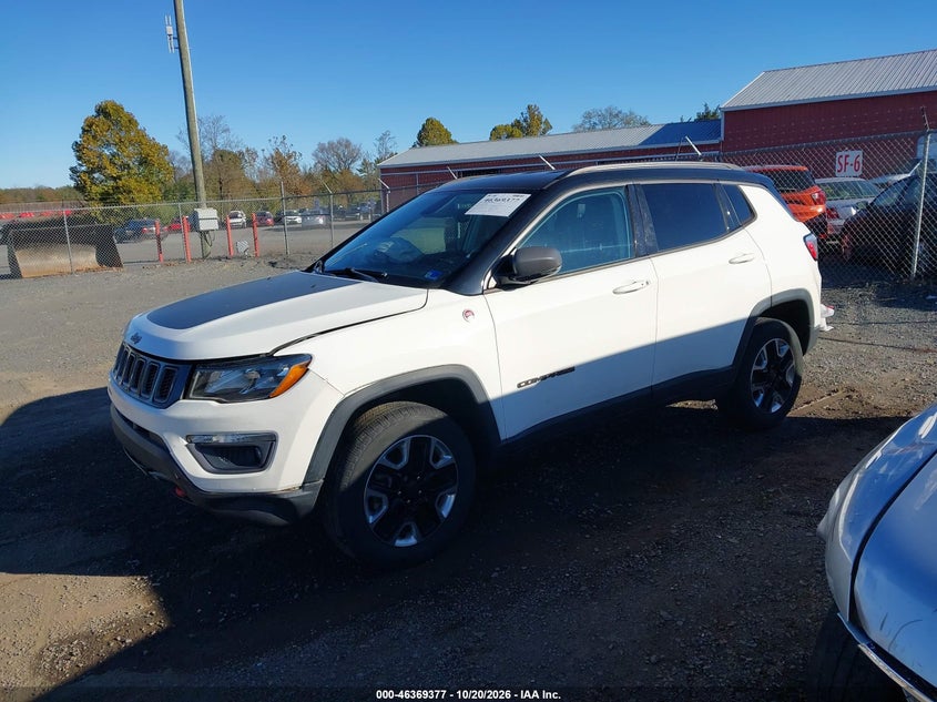 Vin: 3c4njddb8jt129789, lot: 46869710, jeep compass trailhawk 4x4 20182