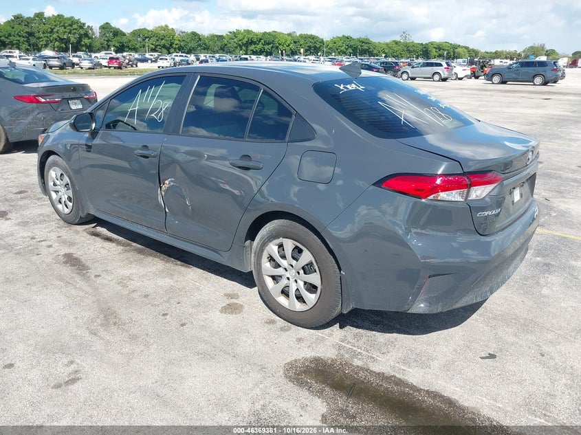 Vin: 5yfb4mde8sp268071, lot: 46869714, toyota corolla le 20253