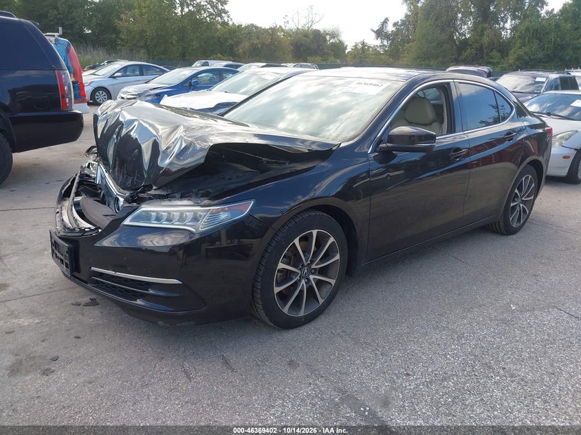 Vin: 19uub2f58ga009576, lot: 46869735, acura tlx v6 tech 20162