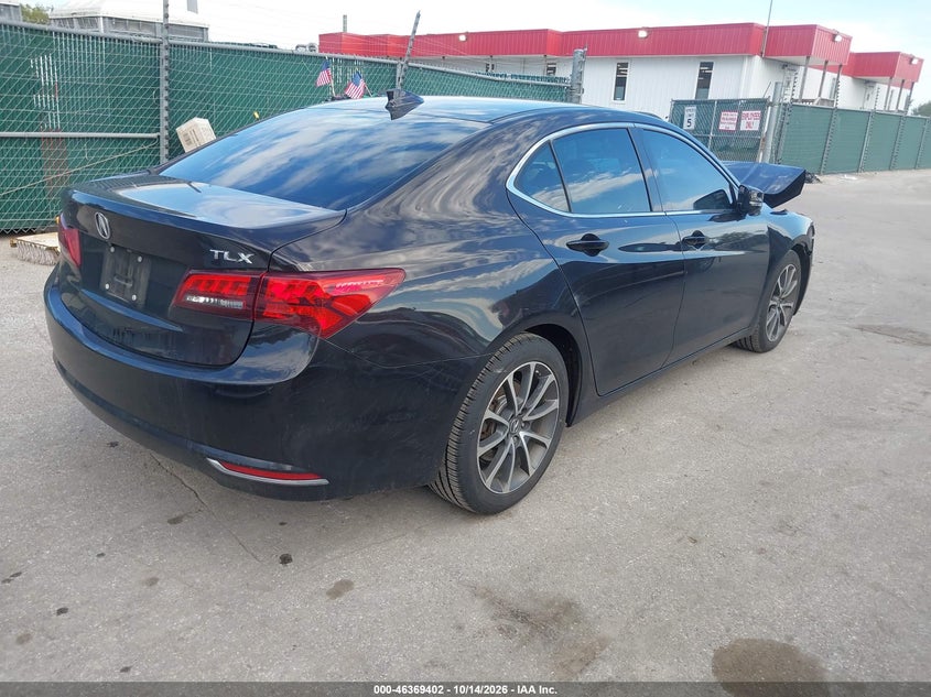 Vin: 19uub2f58ga009576, lot: 46869735, acura tlx v6 tech 20164