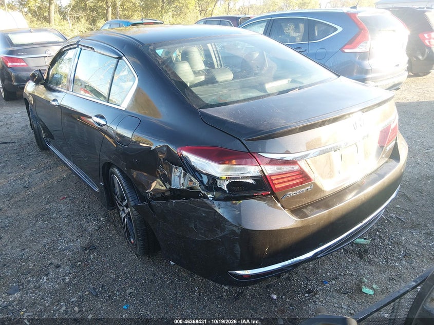 Vin: 1hgcr2f59ha284155, lot: 46869764, honda accord sport 20173