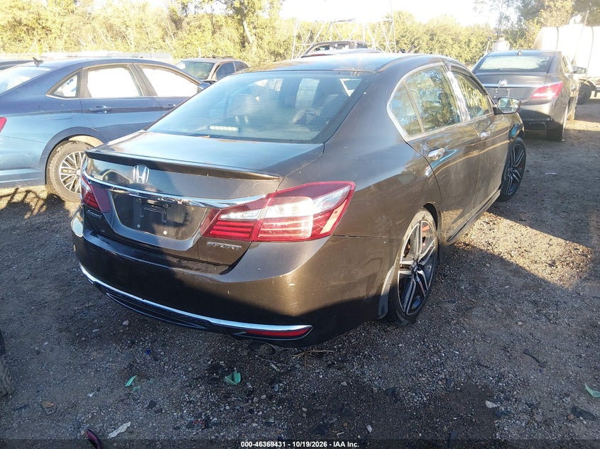 Vin: 1hgcr2f59ha284155, lot: 46869764, honda accord sport 20174