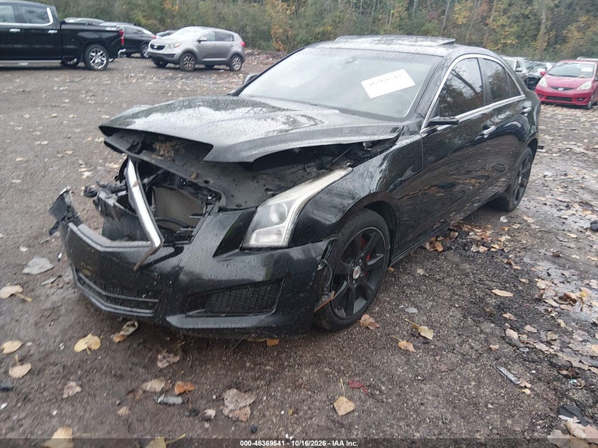 2014 Cadillac Ats Luxury, Front End, IAAI, VIN 1G6AH5RX1E0166578 — photo 2