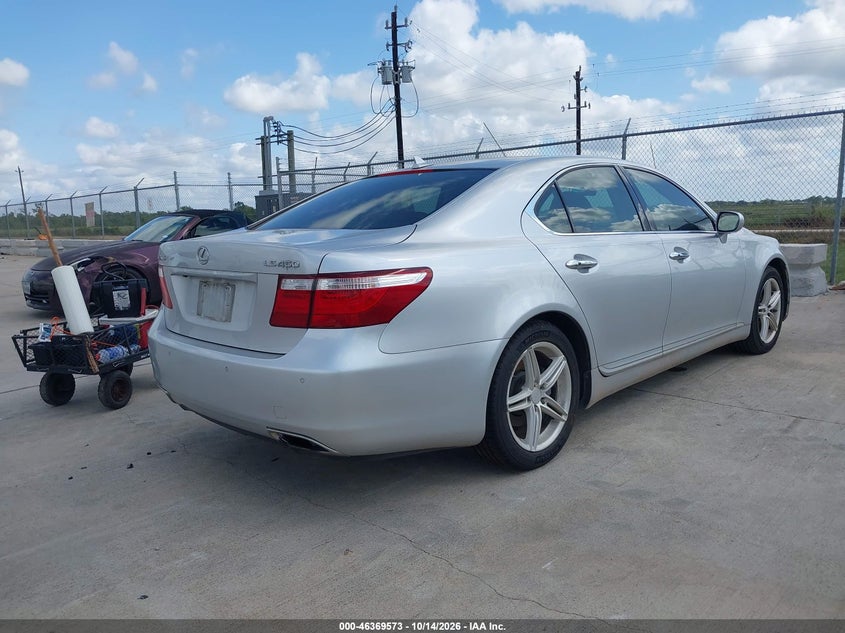 LEXUS LS 460 2008 VIN JTHBL46F085081274