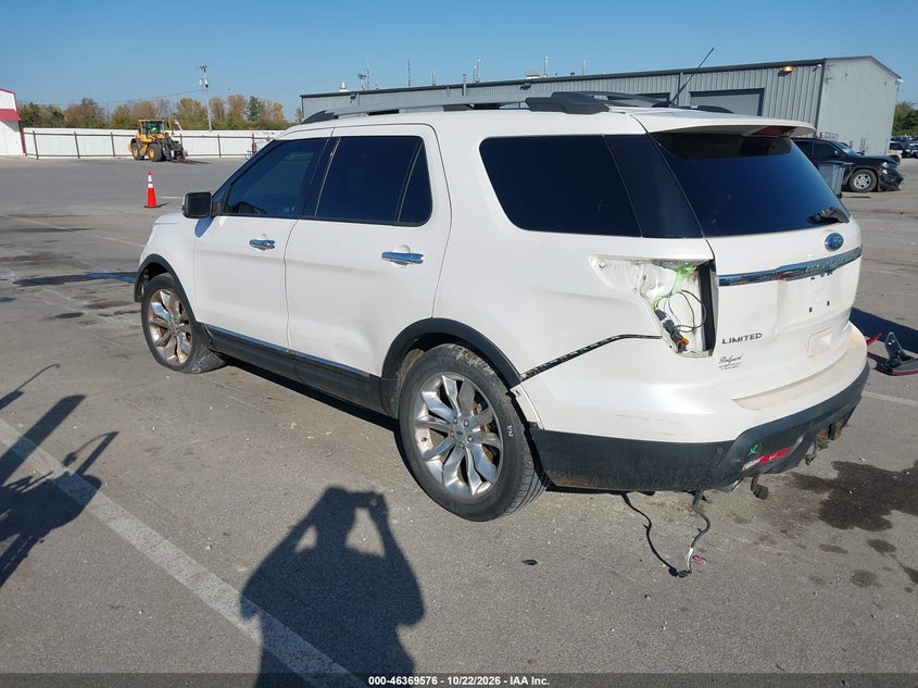 Vin: 1fmhk8f81cga65441, lot: 46869909, ford explorer limited 20123