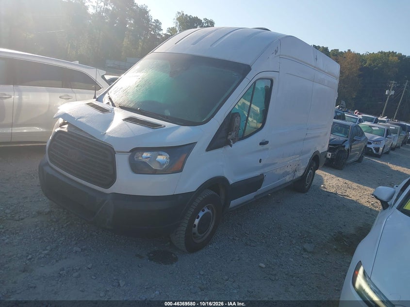 2019 Ford Transit-250, All Over, IAAI, VIN 1FTYR2XM1KKA82664 — photo 2