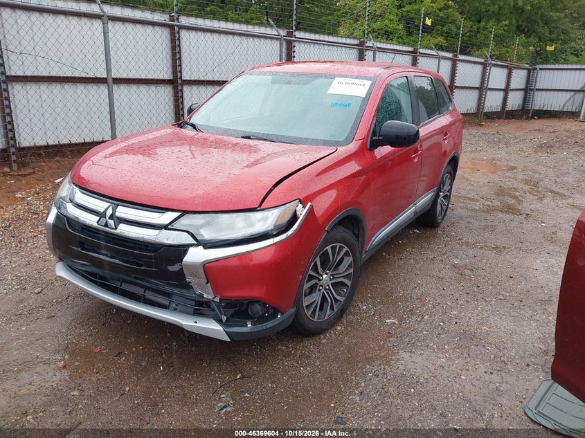 Vin: ja4ad2a31gz009089, lot: 46869937, mitsubishi outlander es 20162