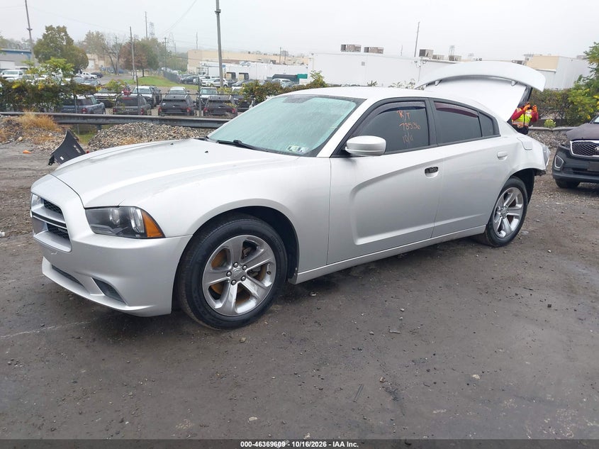 2012 Dodge Charger Se, Удар сзади, IAAI, VIN 2C3CDXBG9CH213408 — фото 2