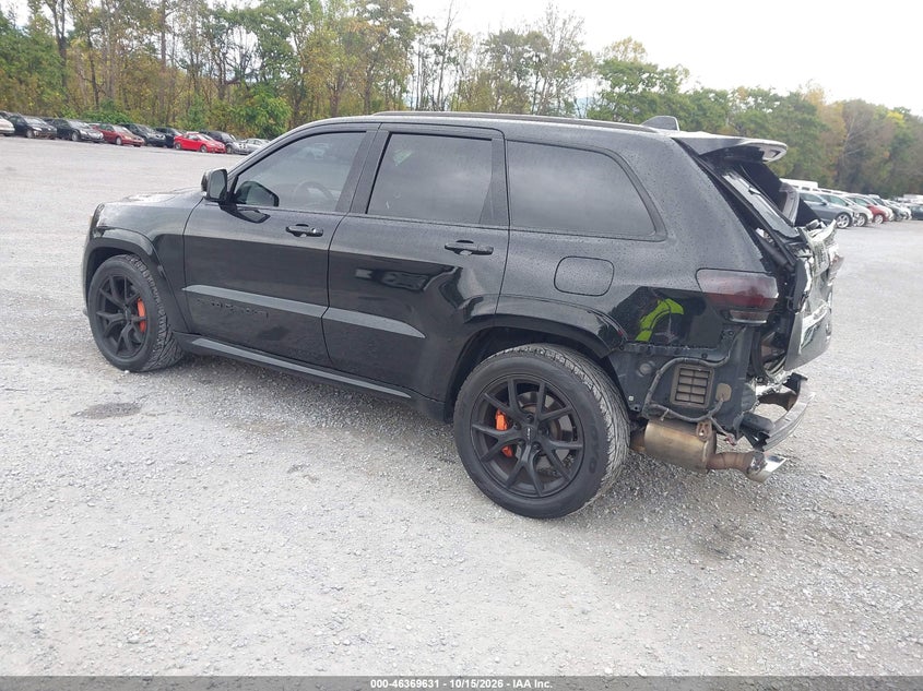 Vin: 1c4rjfdj0kc768461, lot: 46869964, jeep grand cherokee srt 20193
