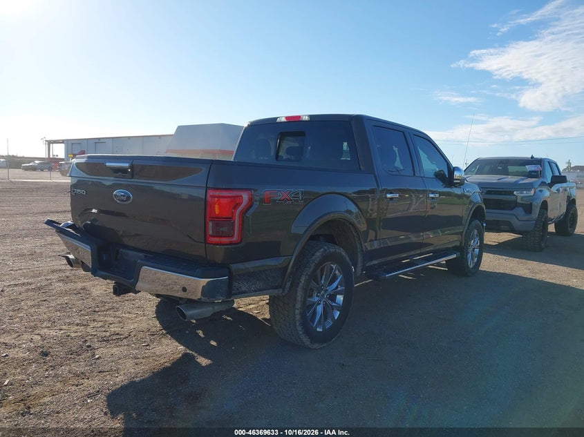 Vin: 1ftew1ef9hkc05002, lot: 46869966, ford f-150 lariat 20174