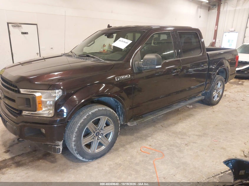 Vin: 1ftew1eg2jfc27107, lot: 46869973, ford f-150 xlt 20182