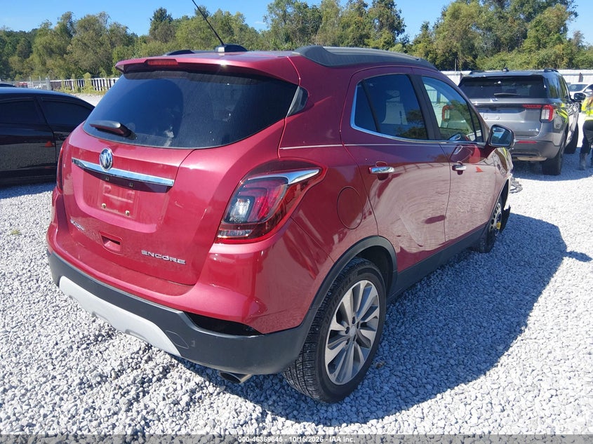 Vin: kl4cjasb8jb508781, lot: 46869978, buick encore preferred 20184