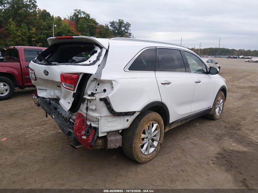 Vin: 5xypgda56hg187486, lot: 46869983, kia sorento 3.3l lx 20174