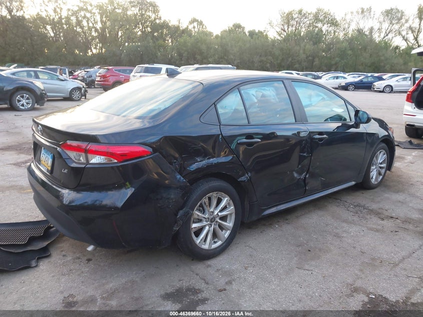 Vin: 5yfb4mde1sp328708, lot: 46869993, toyota corolla le 20254